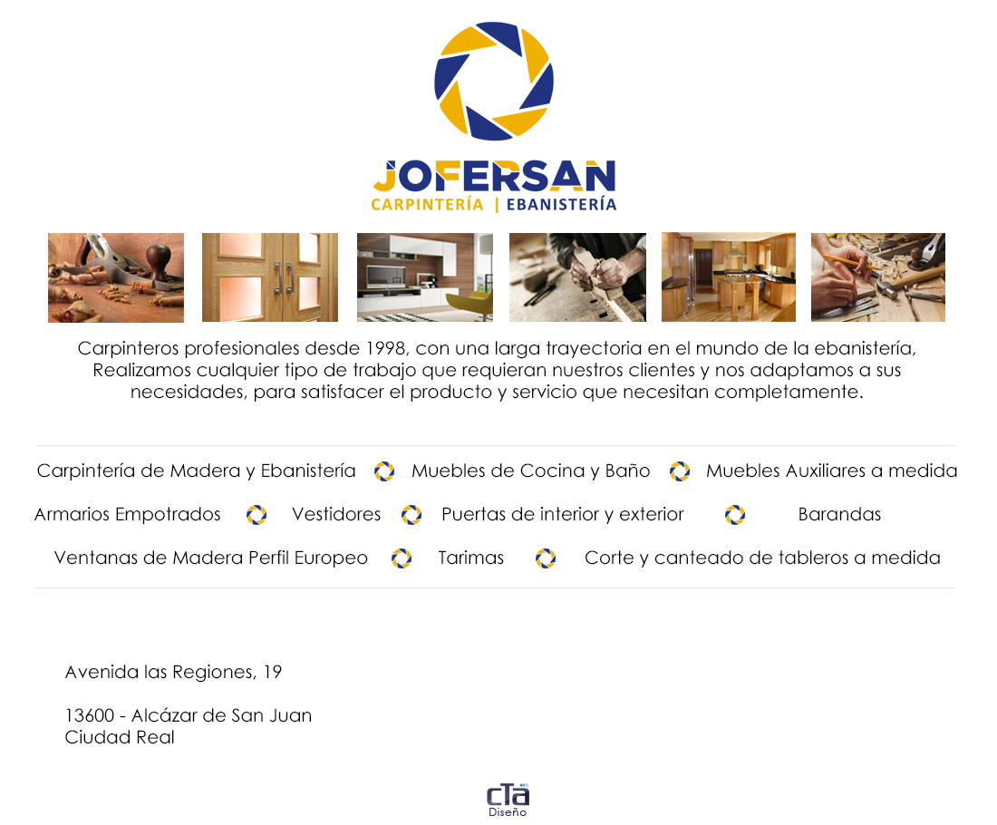Jofersan - Carpinter&iacute;a, Ebanister&iacute;a